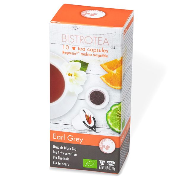 Bio Earl Grey Teekapseln - Nespressomaschinen* kompatibel & biologisch abbaubar
