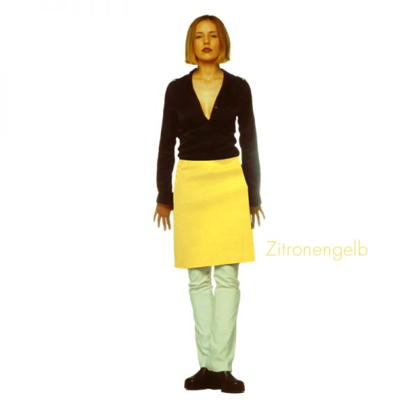 Bistro Schürze 50 cm Länge in verschiedenen Farben