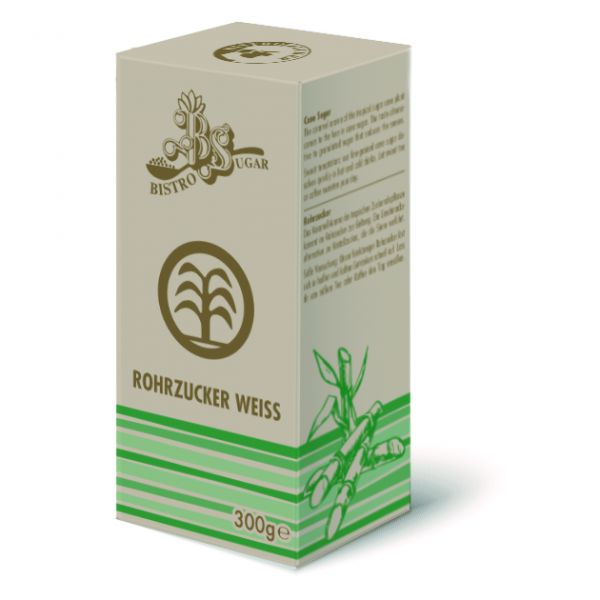 Shaker - Streuer - Rohrzucker weiß