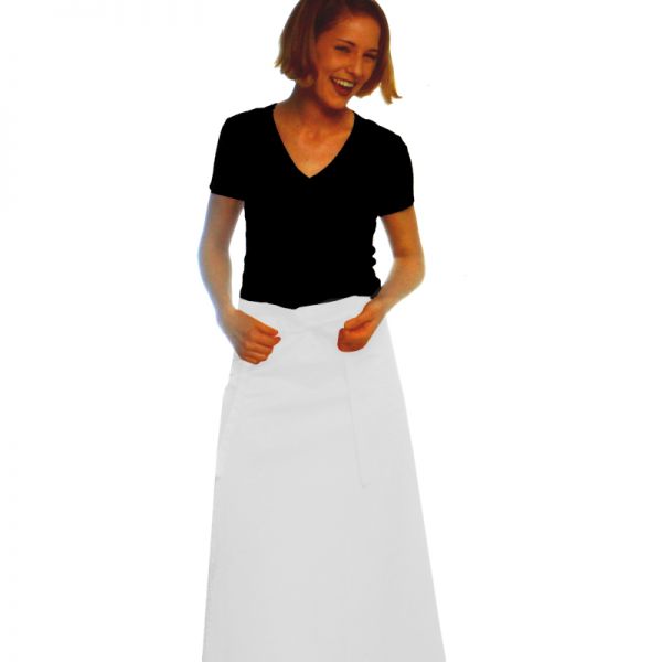 Bistro white apron