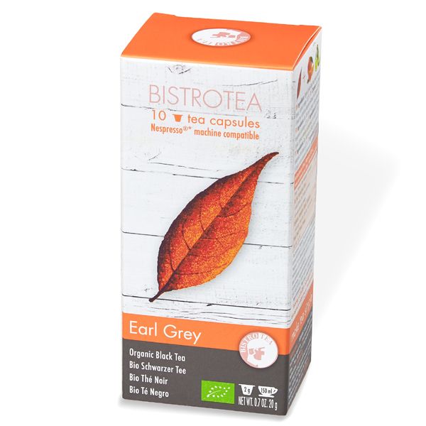 Bio Earl Grey Teekapseln - Nespressomaschinen* kompatibel & biologisch abbaubar
