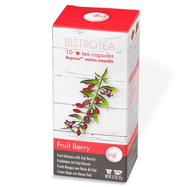 Fruit Berry Teekapseln - Nespressomaschinen* kompatibel & biologisch abbaubar